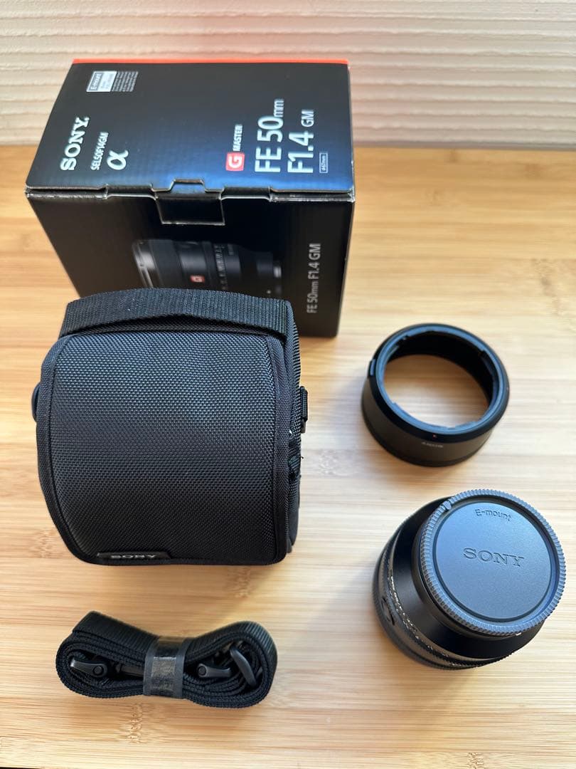 【期間限定値下げ】SONY FE 50mm F1.4 GM 美品 単焦点レンズ