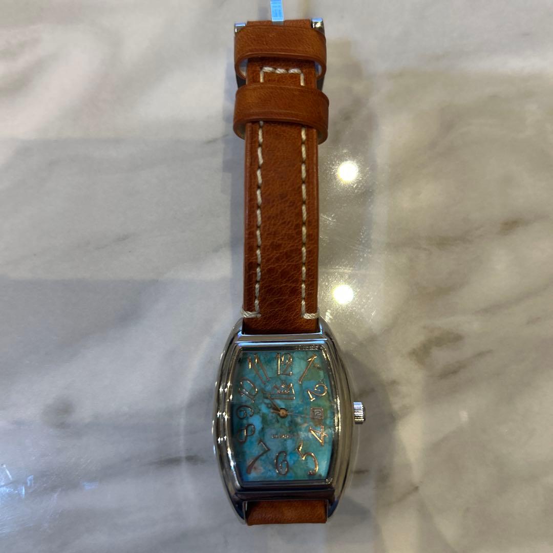 コ*助様 SAADターコイズ腕時計