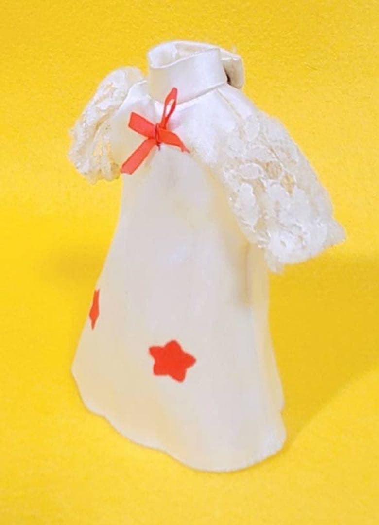 1974年製リカタレントのパットちゃん衣裳ブラウスドレスナース看護婦ワンピース