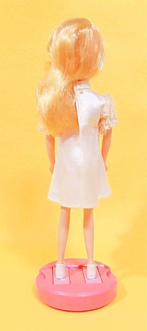 1974年製リカタレントのパットちゃん衣裳ブラウスドレスナース看護婦ワンピース