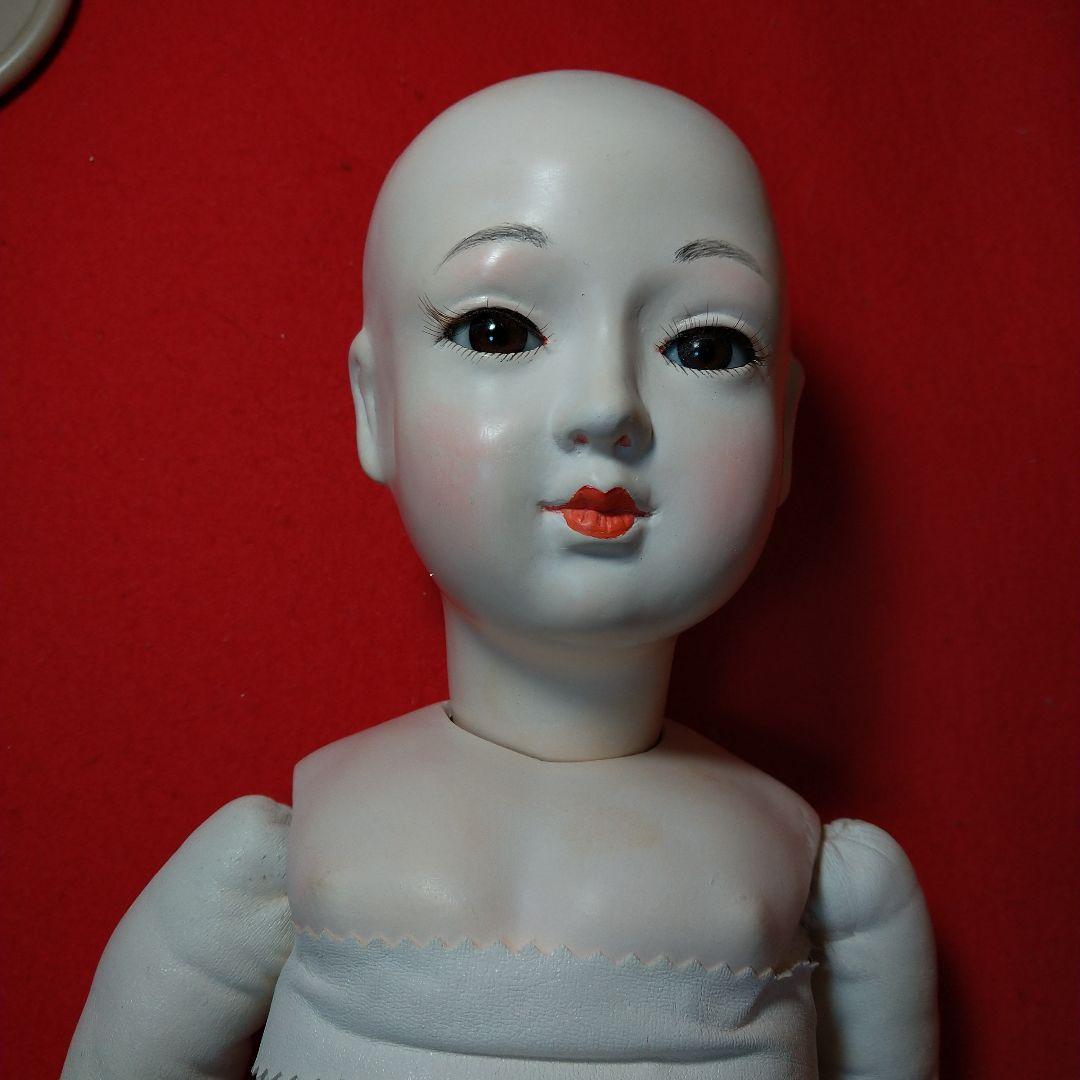 作りかけ　市松人形　ビスクドール