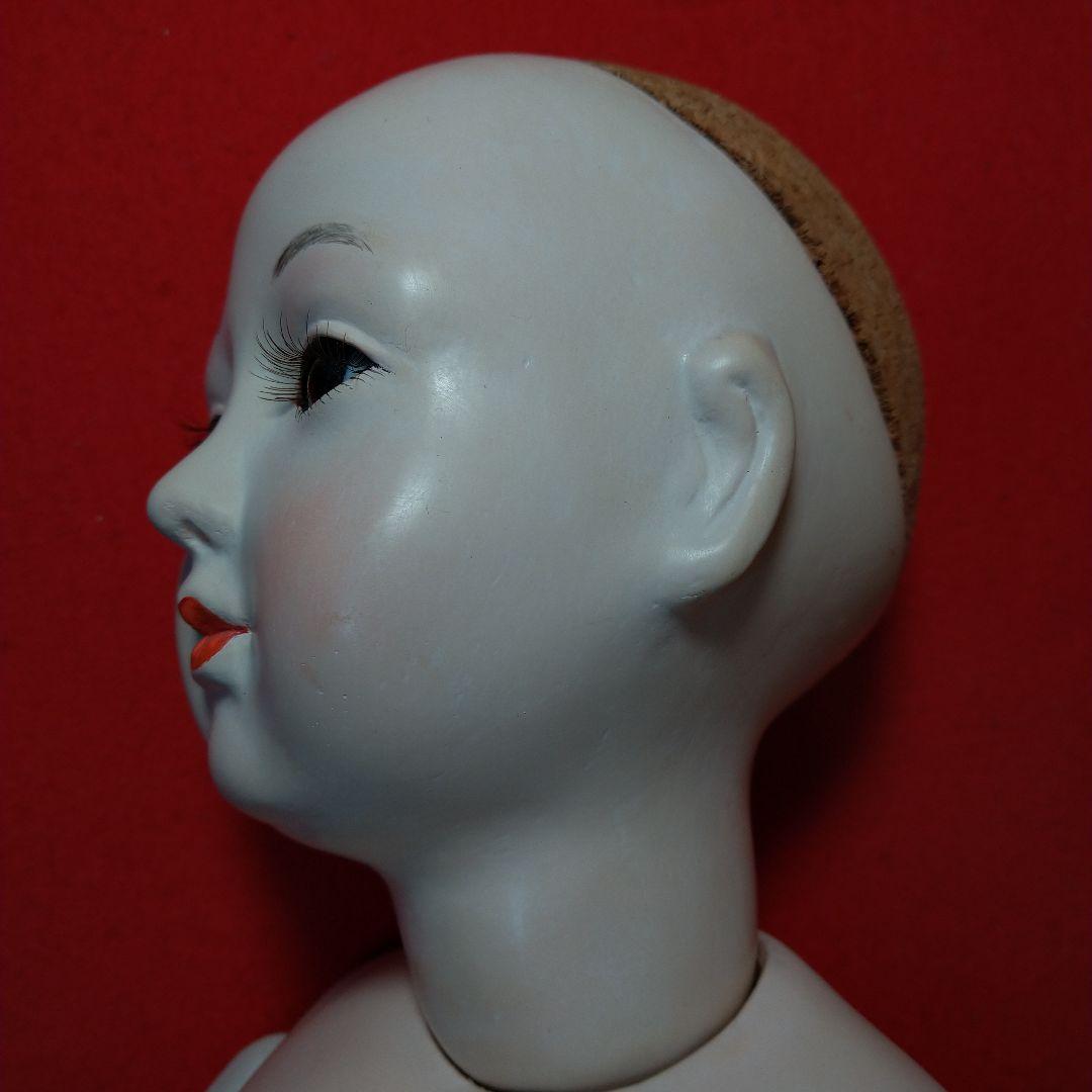 作りかけ　市松人形　ビスクドール