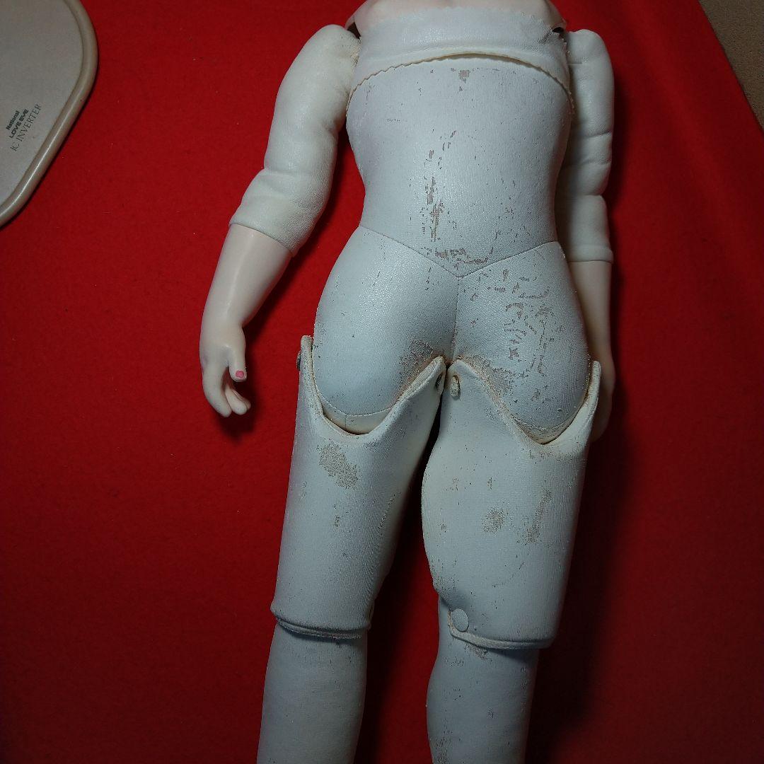 作りかけ　市松人形　ビスクドール