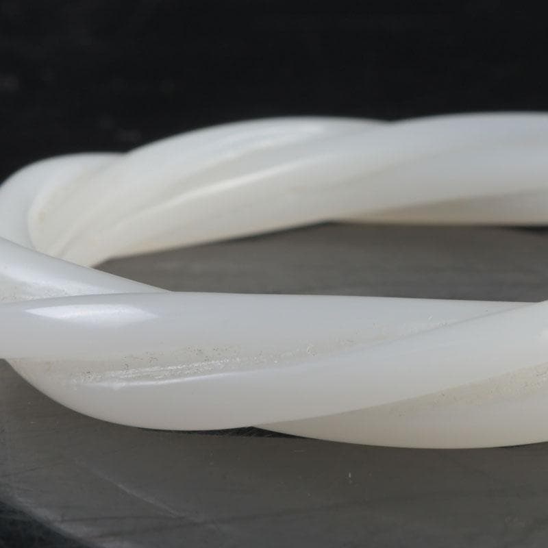 中国　玉石白玉彫刻　玉器　環　装飾品　V　9278E