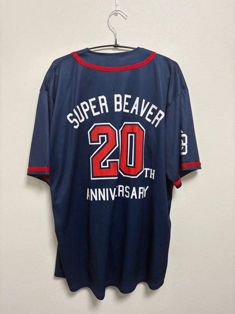 SUPER BEAVER ベースボールTシャツ ネイビー XLサイズ