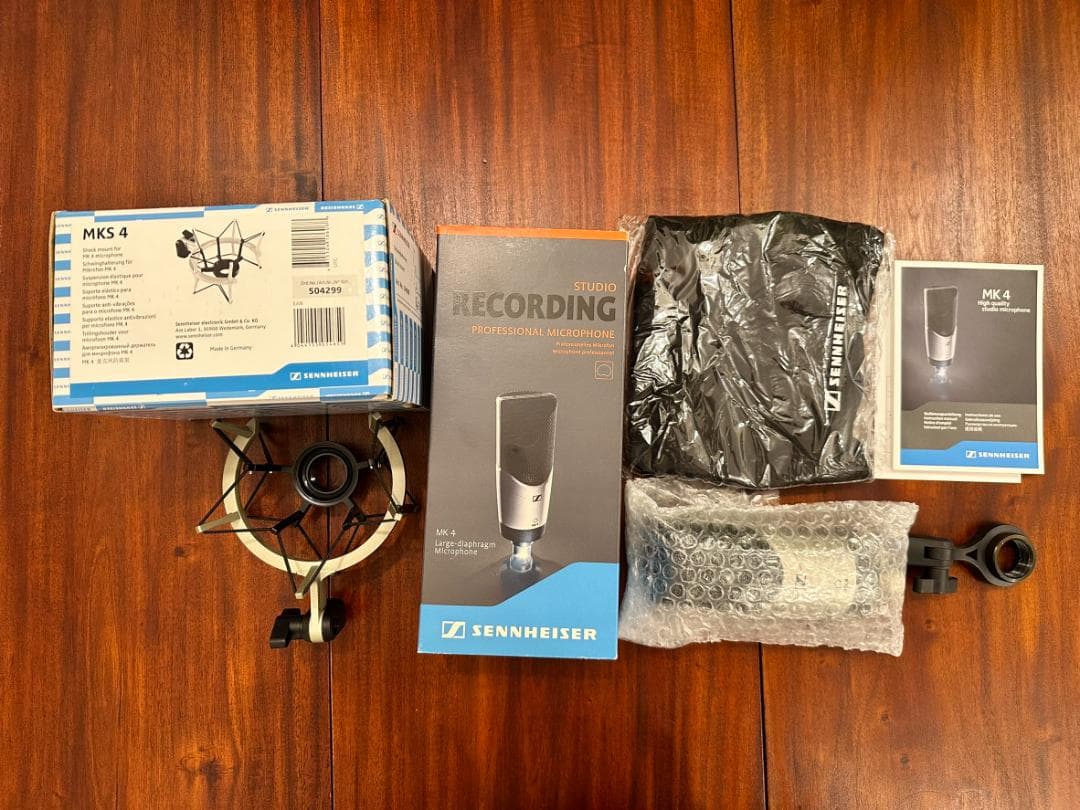 Y*i様 マイク SENNHEISER MK4 & ショックマウント MKS4