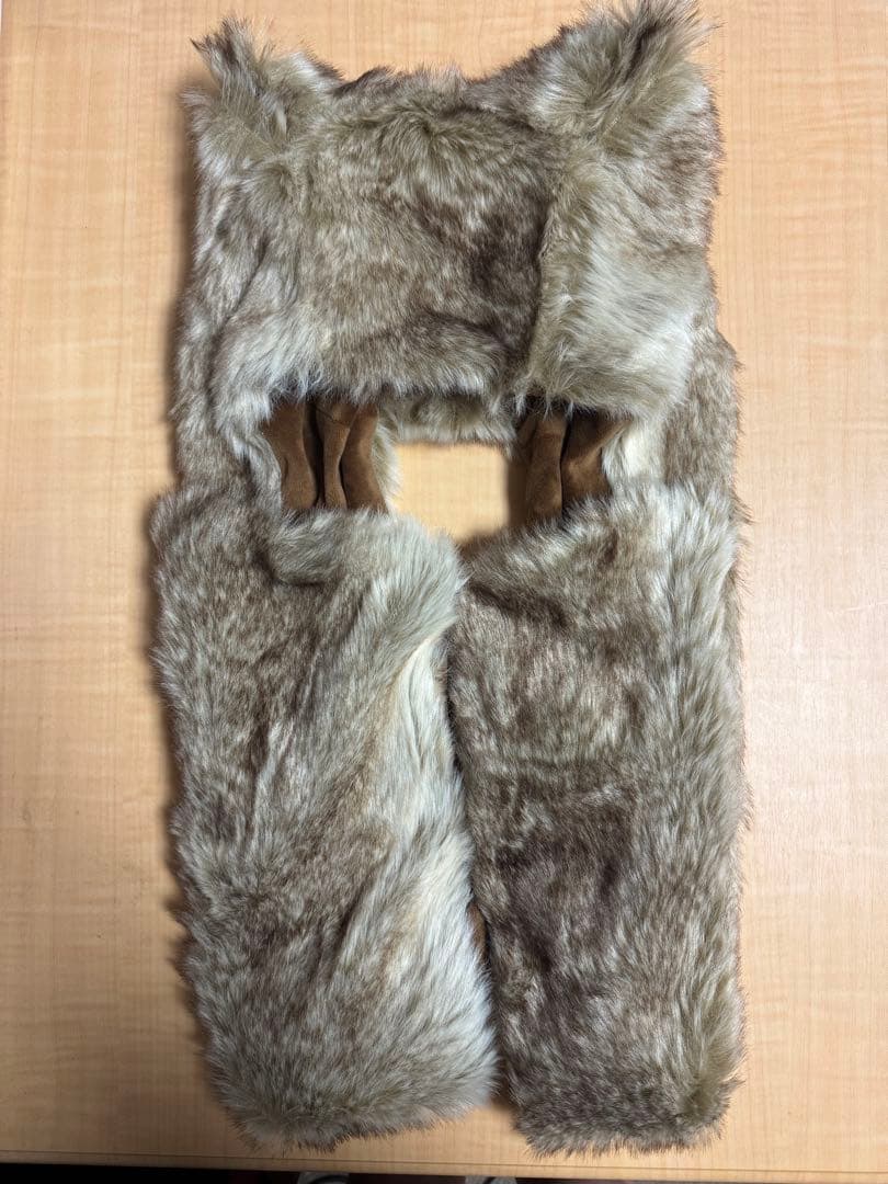 ANNA SUI NYC アニマルフードマフラー　アナスイ