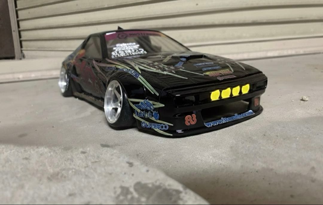 最終値下げ　 RX-7 fc3s ラジコンボディ　 ラジドリ　yd2 未走行新品