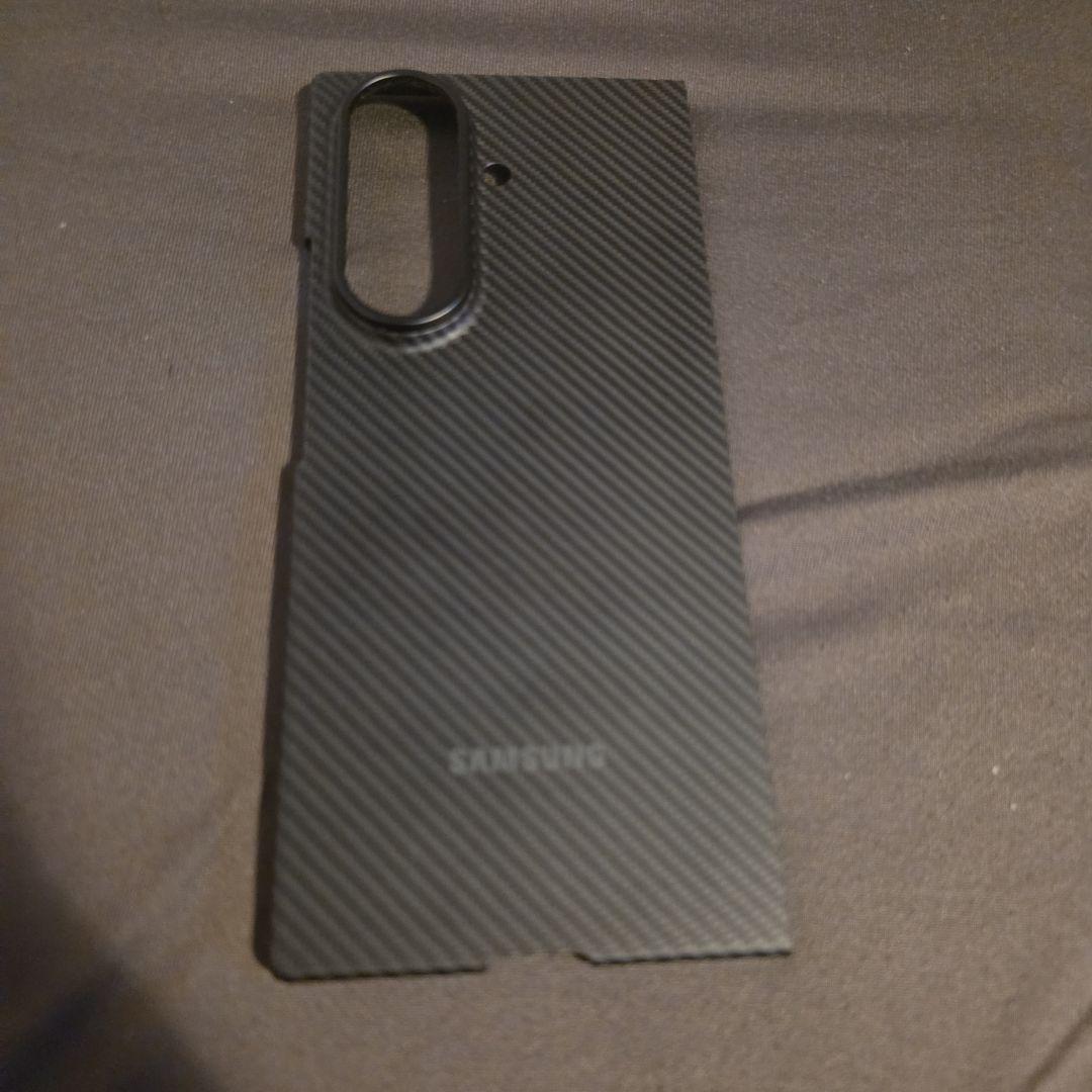 Galaxy Z Fold7 カーボンシールドケース ブラック