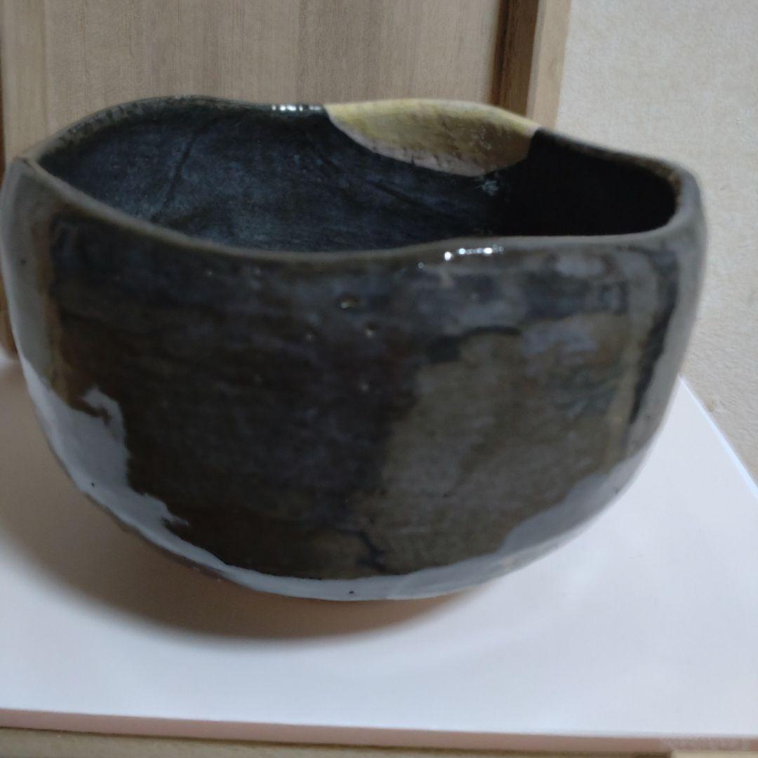 仲秋　名月茶碗　　和楽　　藪内流 十三代（青々斎）