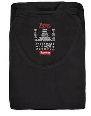 新品未開封 24ss Supreme × メゾンマルジェラ × Hanes S