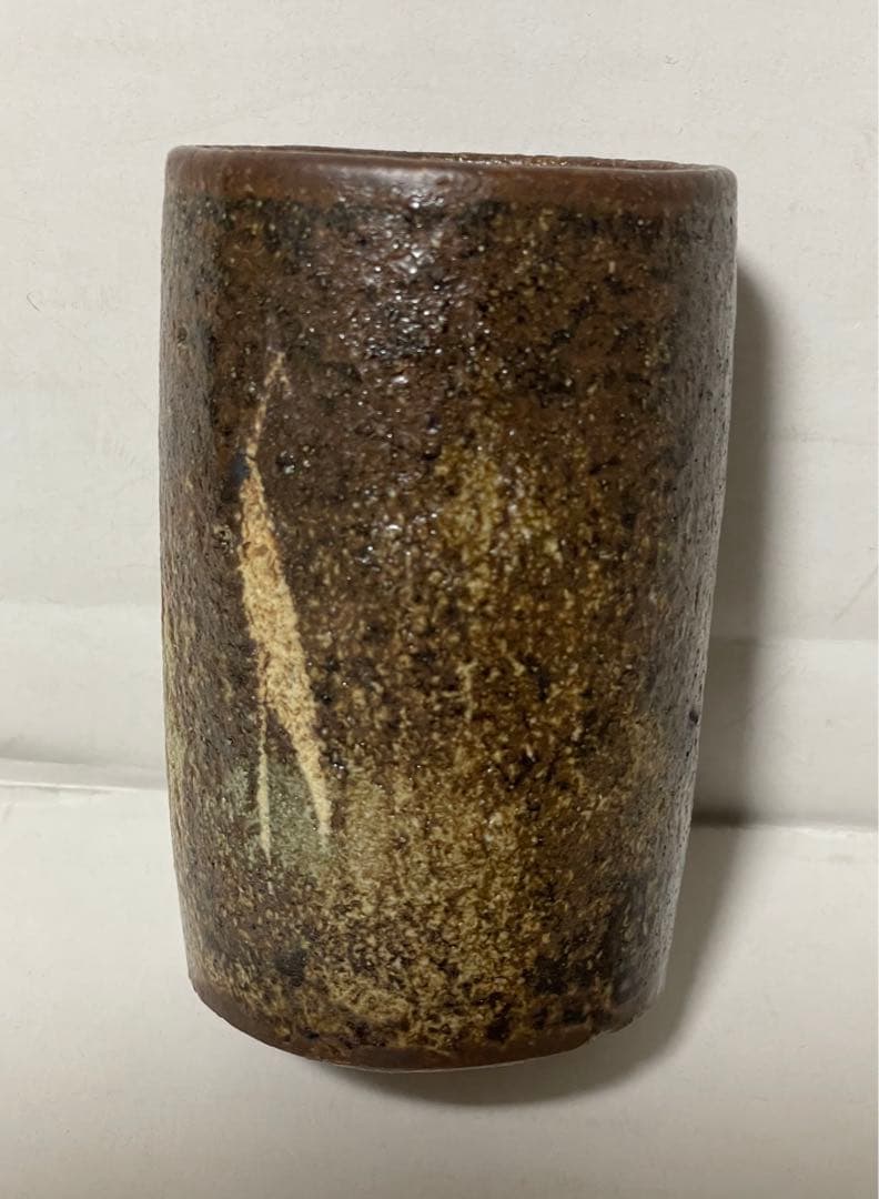 河本五郎　灰釉　汲出し