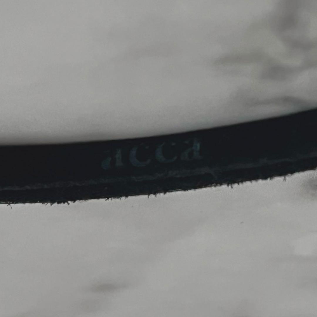 美品acca　アッカ　ラインストーン　カチューシャ　オードリー　ブラック　セット