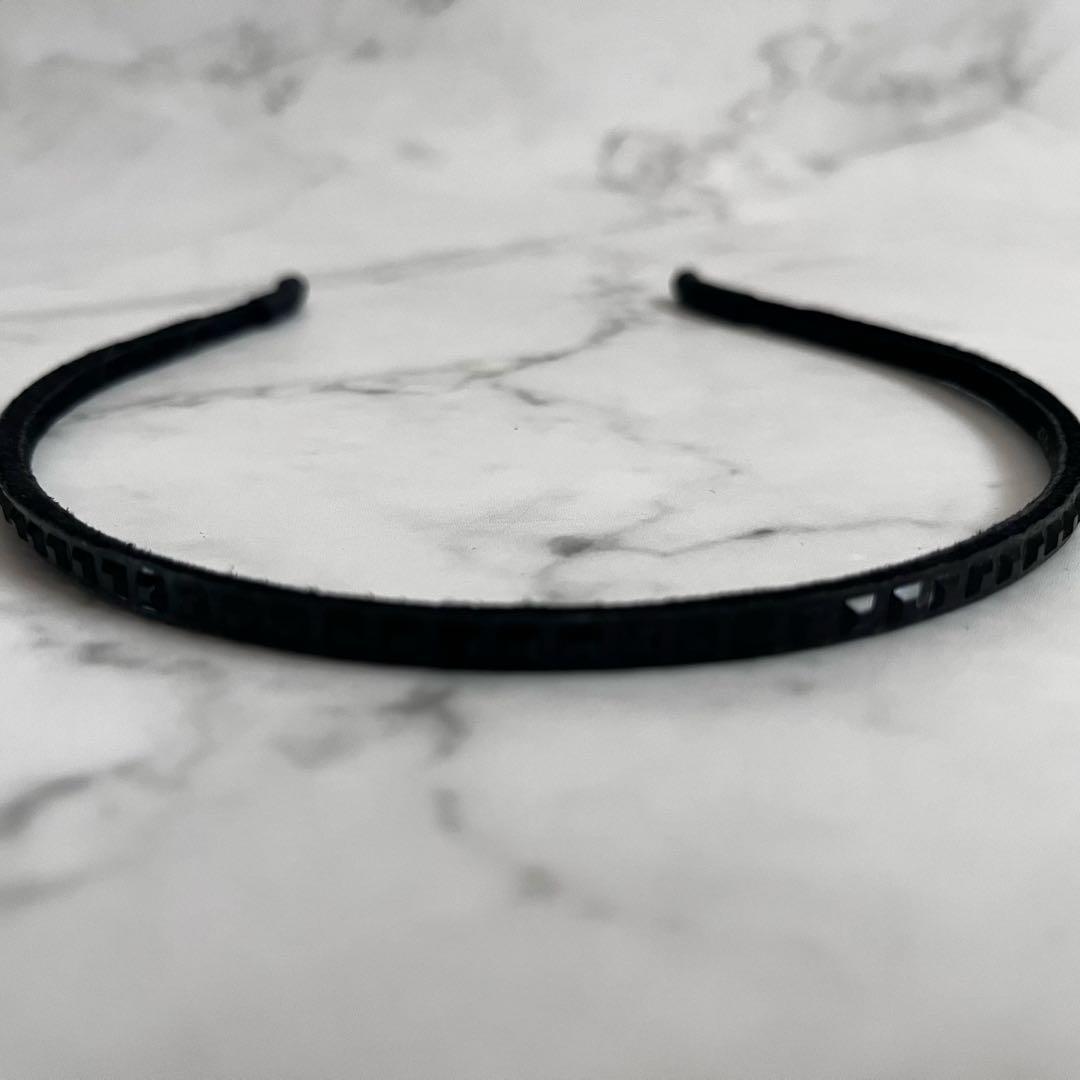 美品acca　アッカ　ラインストーン　カチューシャ　オードリー　ブラック　セット