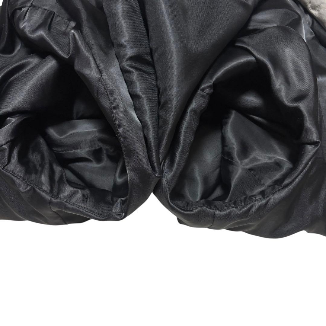 極美品 schaffen 羊革 リアルレザー ライダースジャケット ホワイト