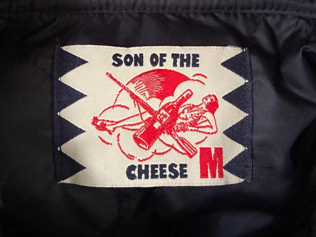 SON OF THE CHEESE Quilt CPO Shirts Mサイズ