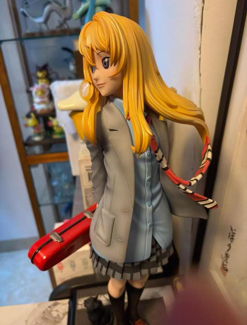 四月は君の嘘 宮園 かをり 樹脂 彫刻 フィギュア