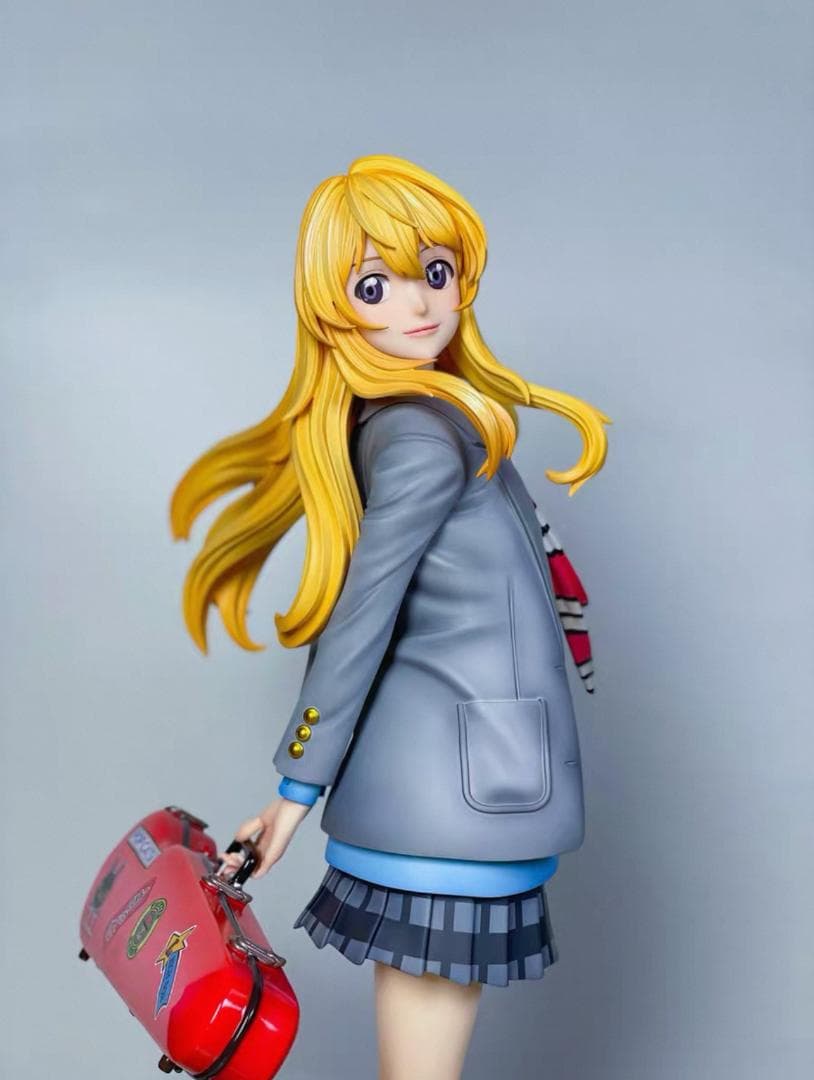 四月は君の嘘 宮園 かをり 樹脂 彫刻 フィギュア