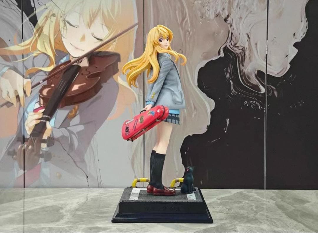 四月は君の嘘 宮園 かをり 樹脂 彫刻 フィギュア