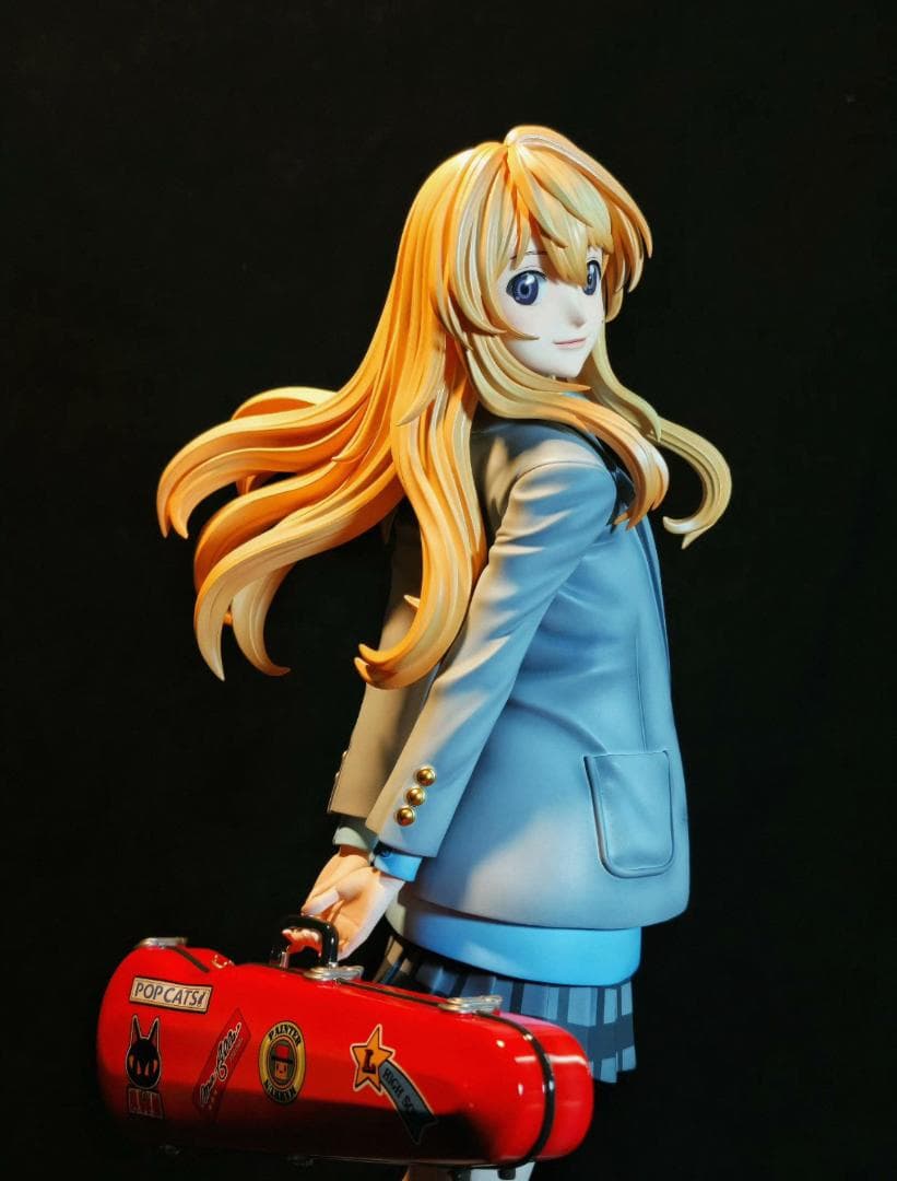 四月は君の嘘 宮園 かをり 樹脂 彫刻 フィギュア