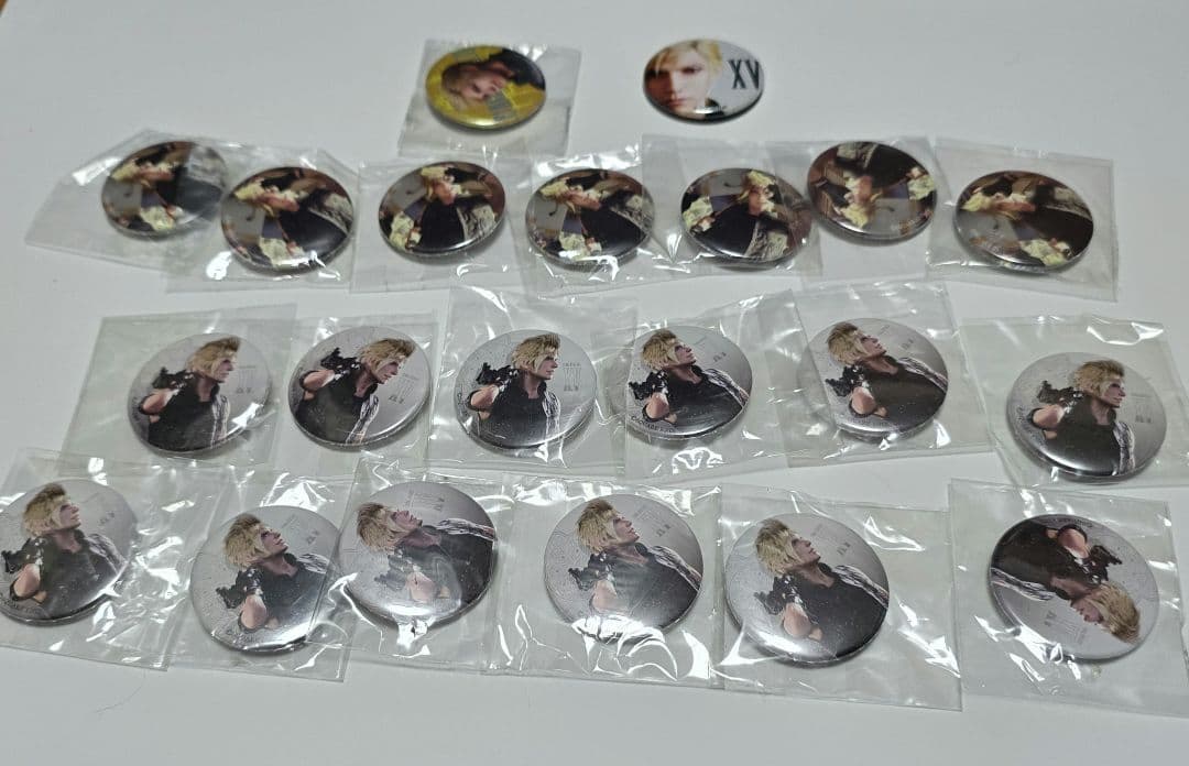 FF15 スクエニカフェ 缶バッジ プロンプト まとめ売り