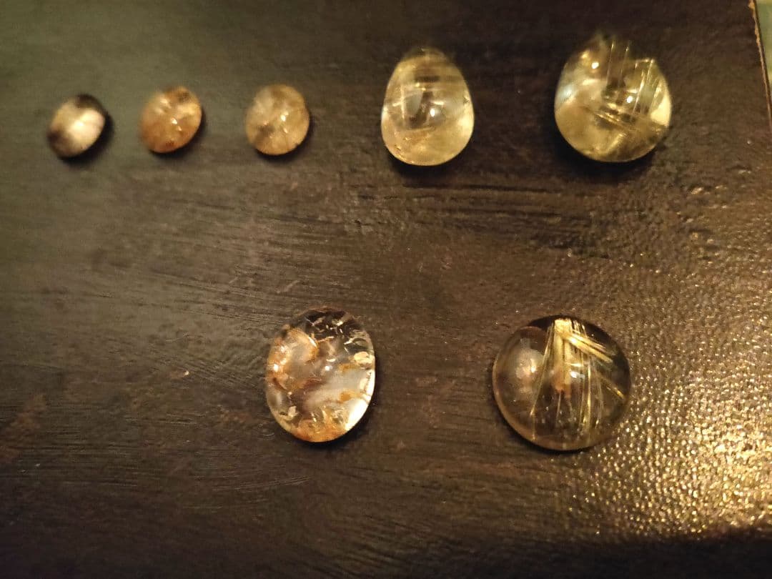 ルチルクォーツ ルース F