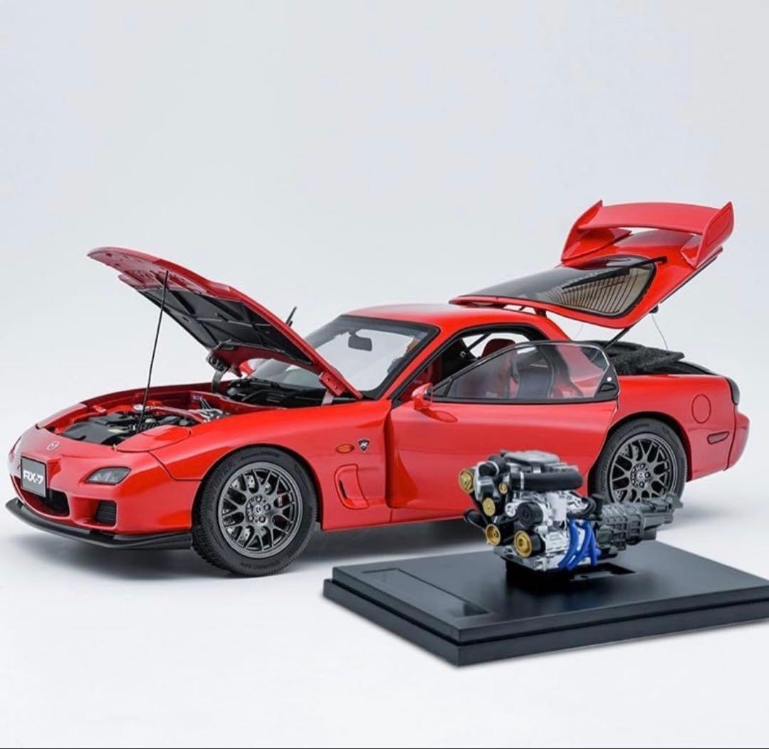 Mazda RX-7 1/18スケールモデル polar