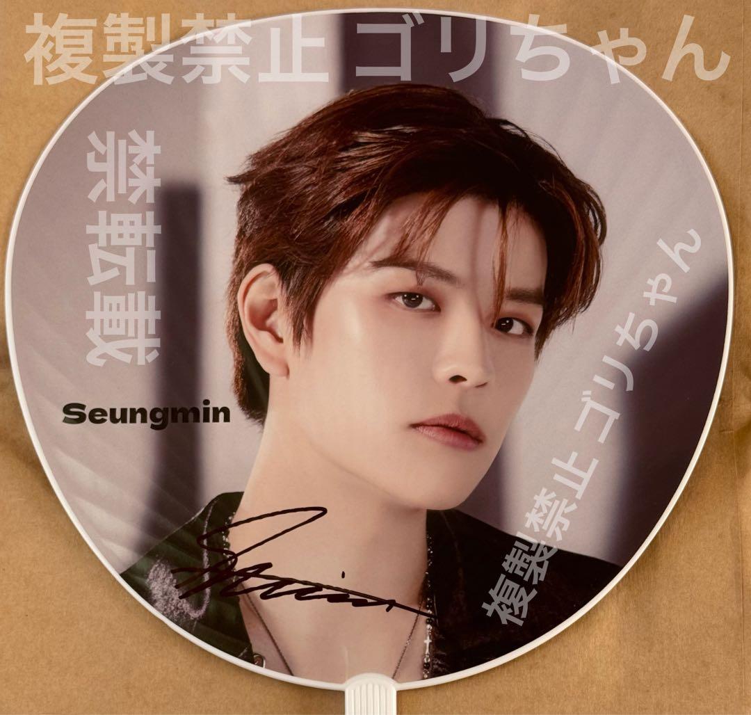 Stray Kids スンミン 直筆サイン うちわ 5-STARドームツアー