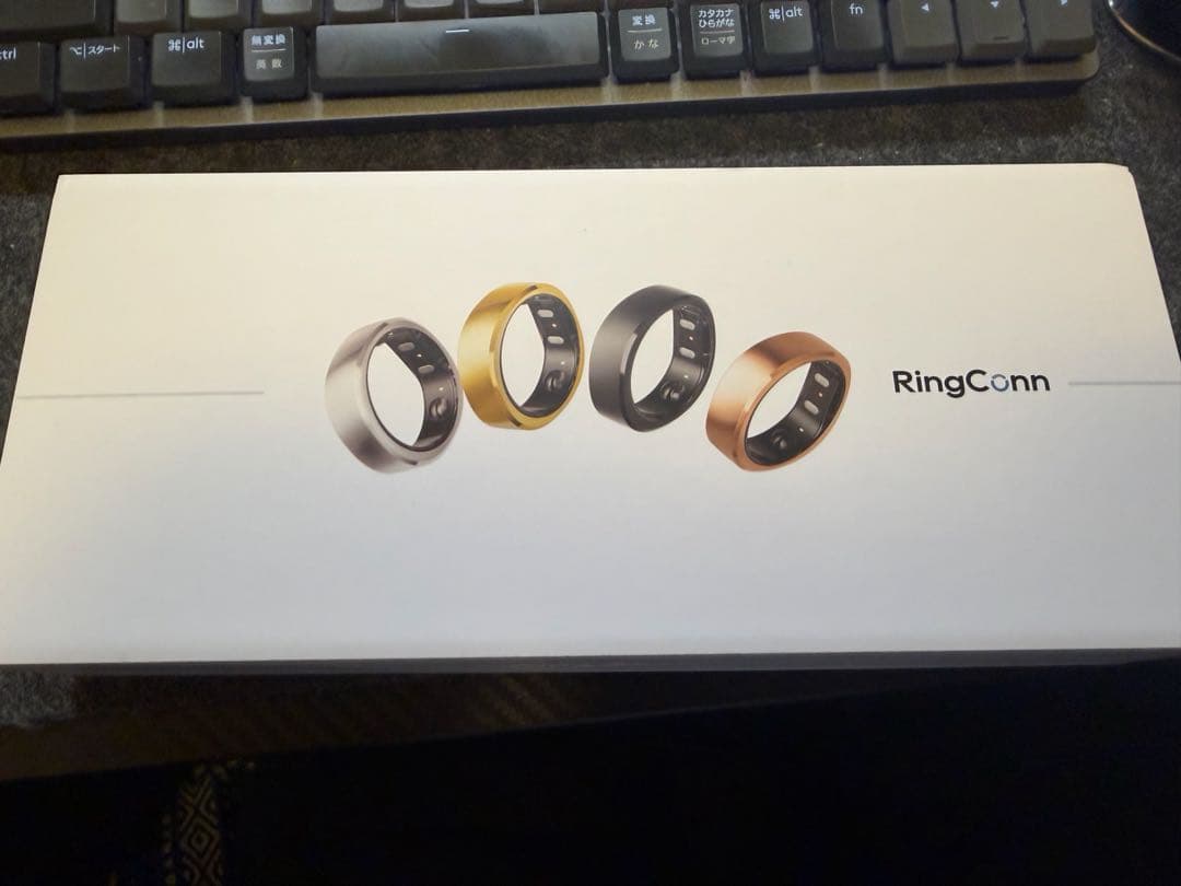 Ringconn gen 2 スマートリング(シルバー) サイズ9