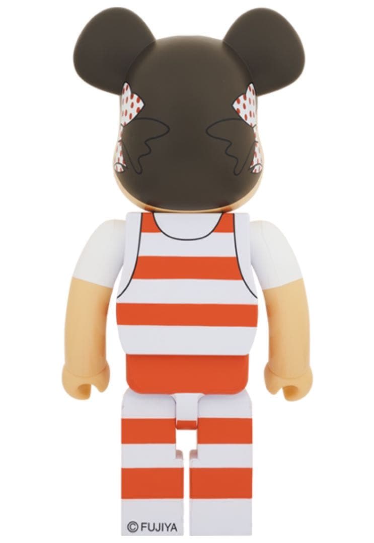 BE@RBRICK ペコちゃん ミルキー三角帽子デザイン 1000％