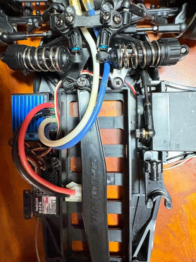 タミヤ FF-03シャーシ メカ類搭載 即走行可能 シャーシ未走行 プロポ新品