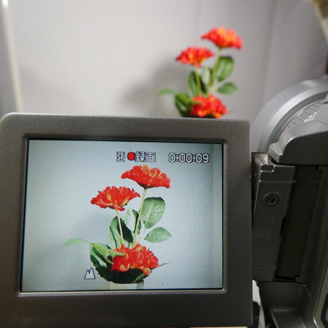 動作品 ソニーDCR-PC110 MiniDV ビデオカメラ DVDダビングに