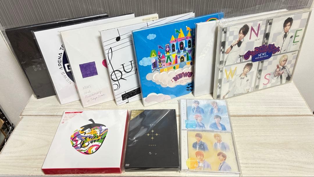 NEWS DVD/Blu-ray/CD 10点セット 初回盤多数（未開封あり）
