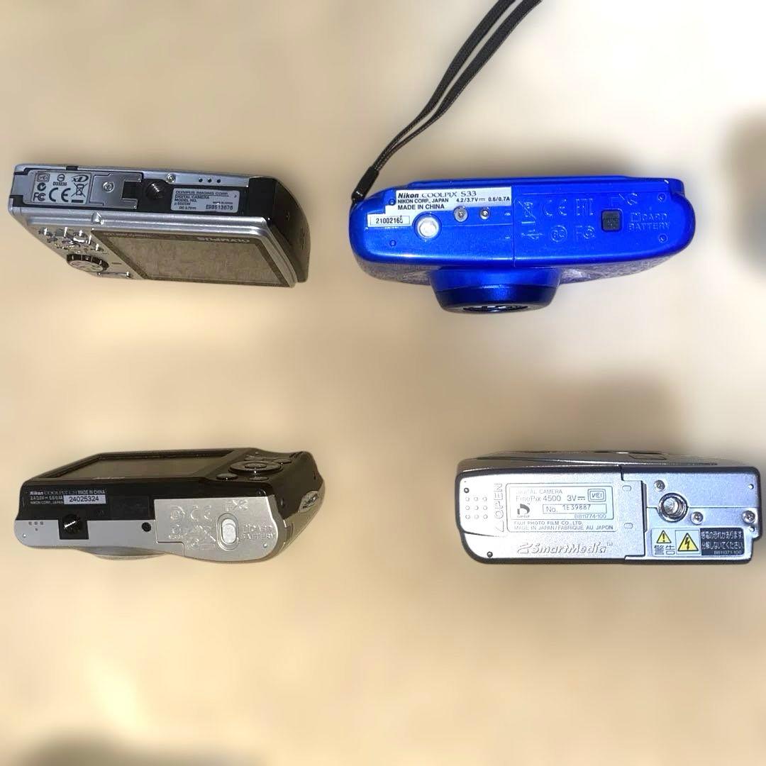 ジャンク品Canon IXY Nikon COOLPIX等デジカメ14台