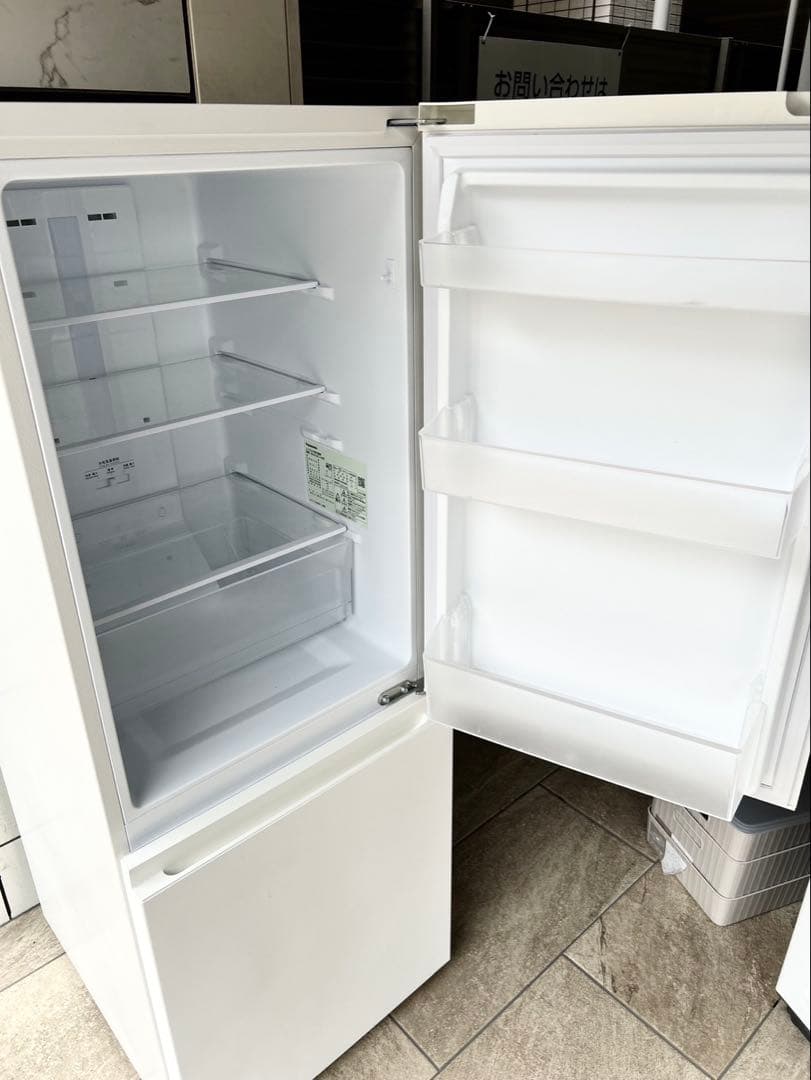 高年式★Panasonic 180L ノンフロン冷凍冷蔵庫 NR-B18C1-W