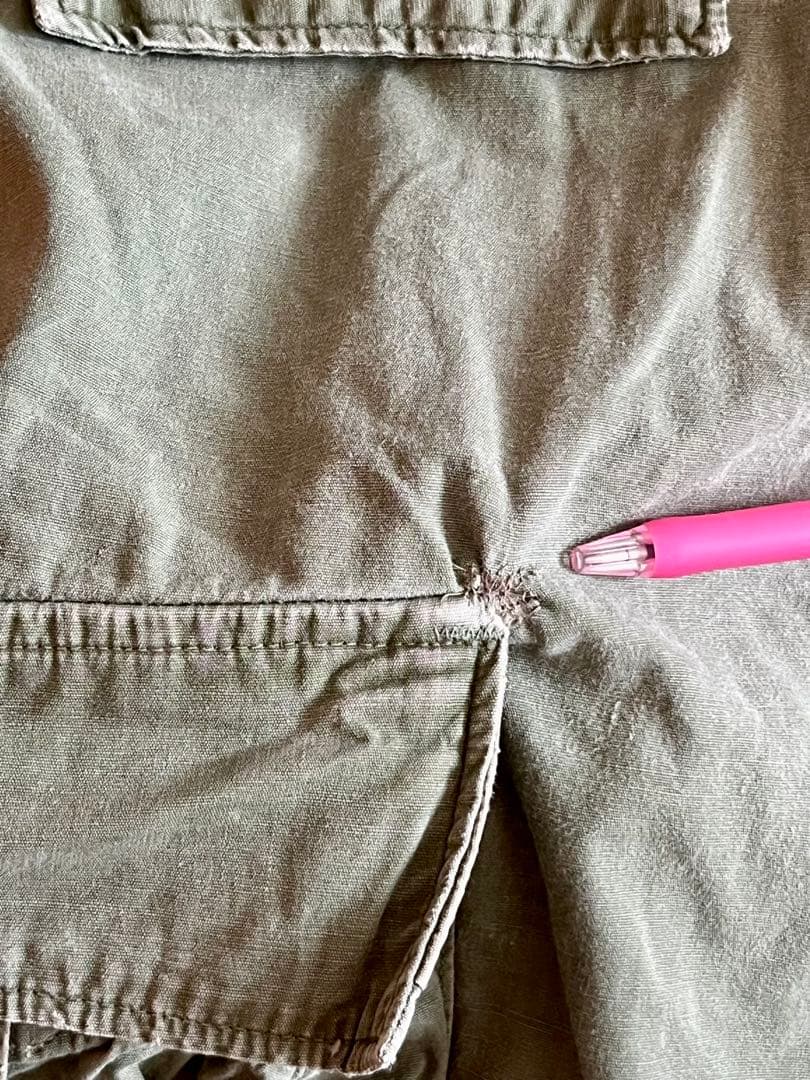 '67 ジャングルファティーグ Pantsノンリップ3rd U.S.ARMY