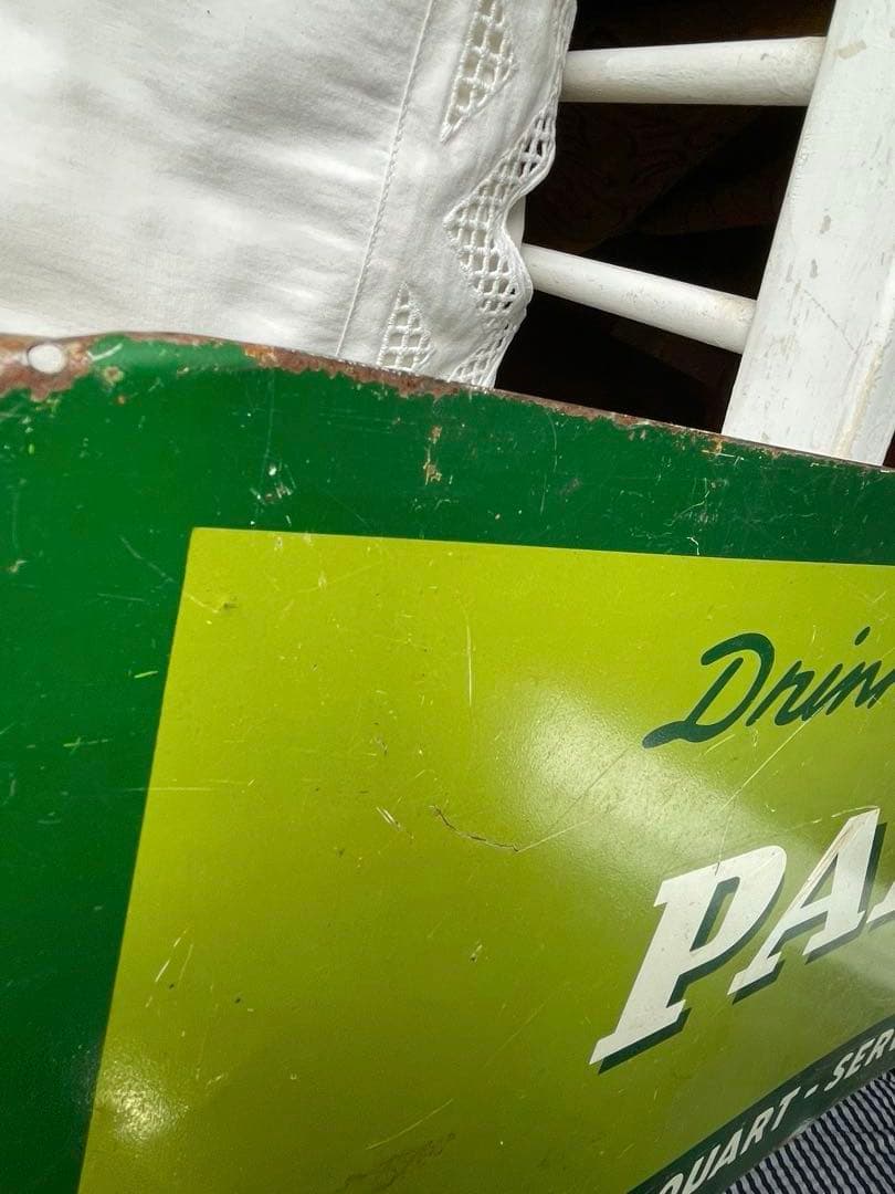 アンティーク　サイン　プレート　看板　ソーダ　Par-T-Pak アメリカ　レア