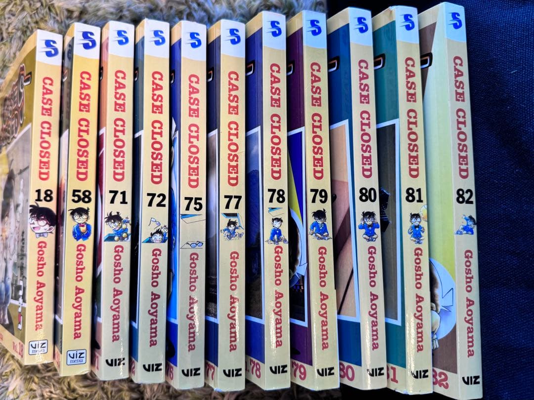 CASE CLOSED 名探偵コナン 英語漫画 11冊