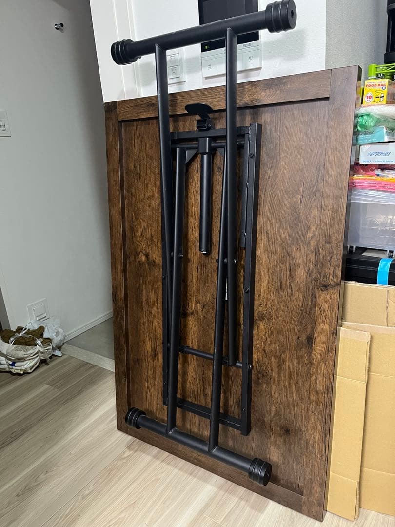 【ユキさん専用】テーブル 昇降式 ガス圧昇降式テーブル 120×80cm