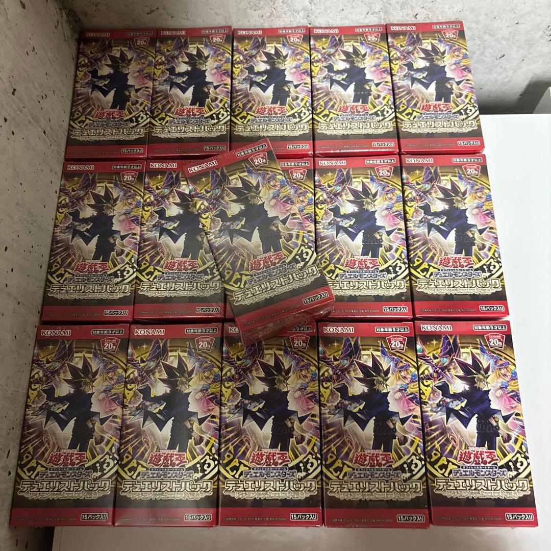 1*5様 遊戯王　レジェンドデュエリスト編6 16BOX 新品未開封シュリンク付