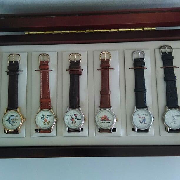 ディズニー75周年記念腕時計6本セット