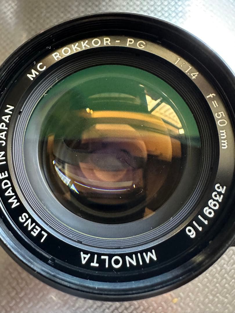Minolta XE ブラック＋MC 50mm F1.4 美品 セット