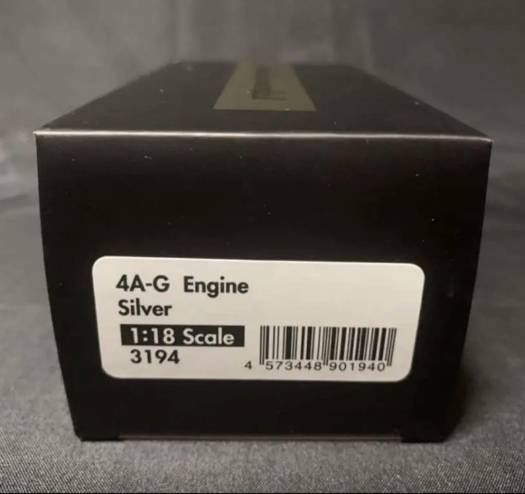 1/18 ignition model 4AGエンジン AE86
