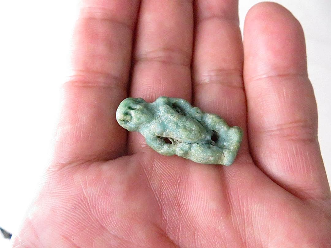 古代エジプト　アミュレット　ベス“西海“