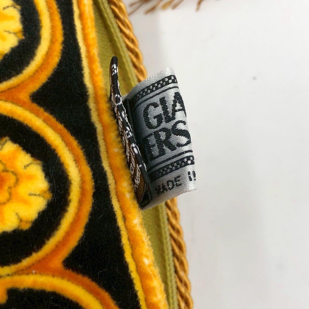 超希少◎ベルサーチ Versace ミニクッション 3個セット マルチカラー