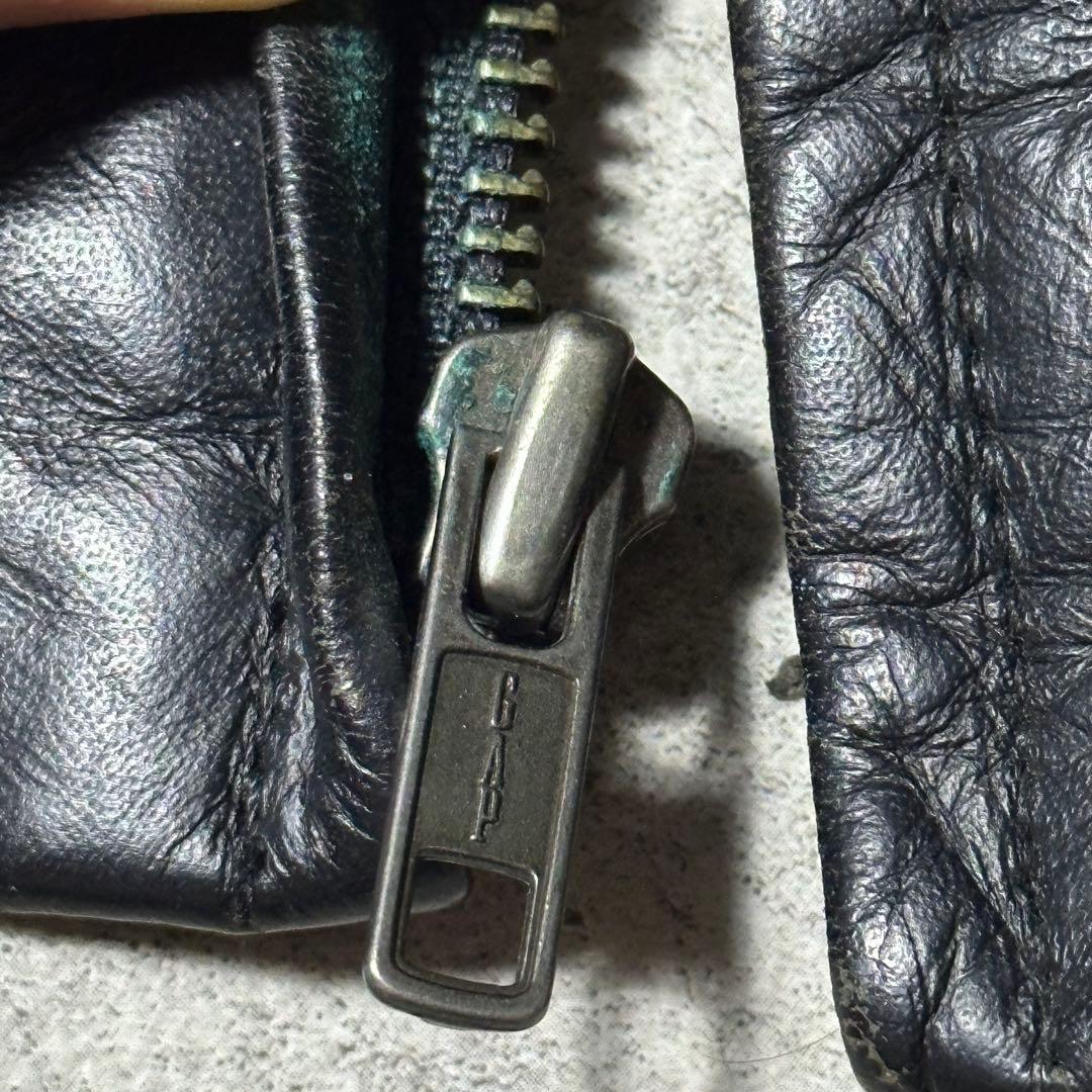 OLD GAP レザージャケット 黒