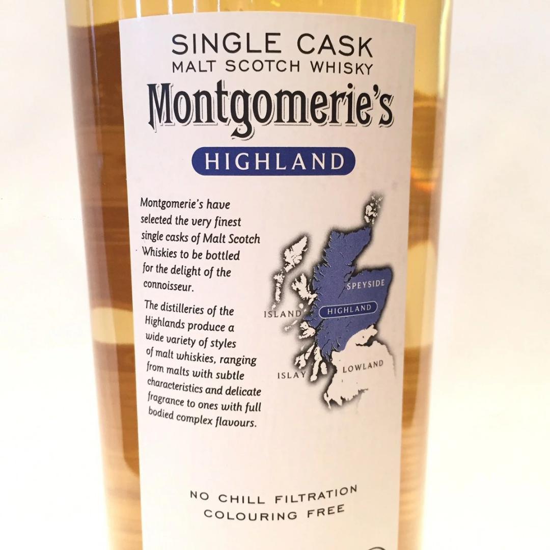 オールドボトル ダルモア 1990-2009 モンゴメリー 700ml 46％