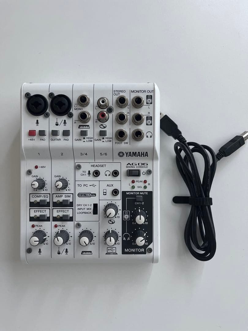 YAMAHA AG06 アナログミキサー
