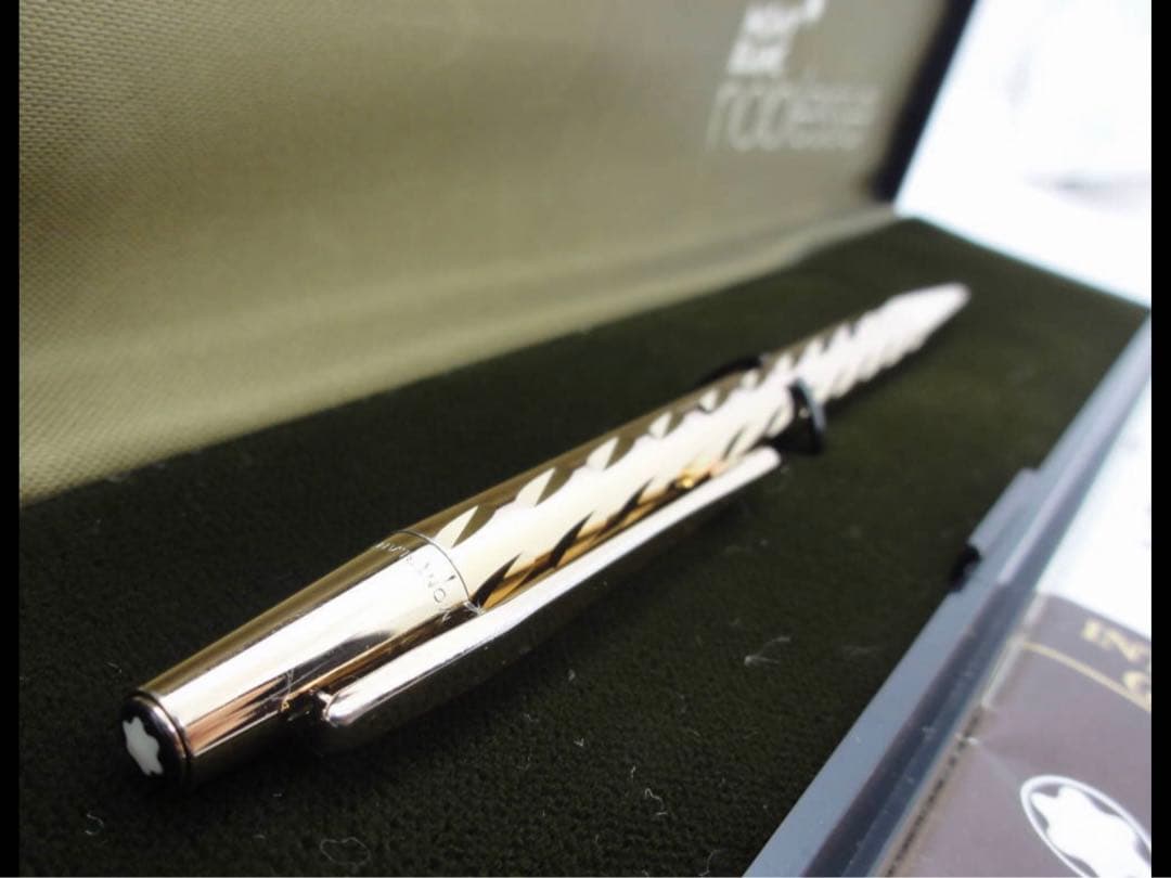 絶対手にしたい幻の限定品入手困難特別彫金★金運上昇の総金張1900番台モンブラン