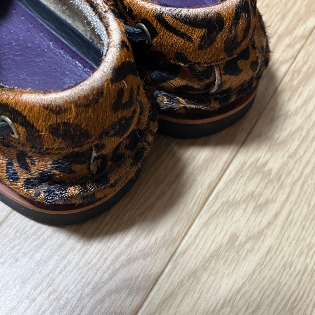 Timberland×WackoMaria ローファー 27.5cm レオパード